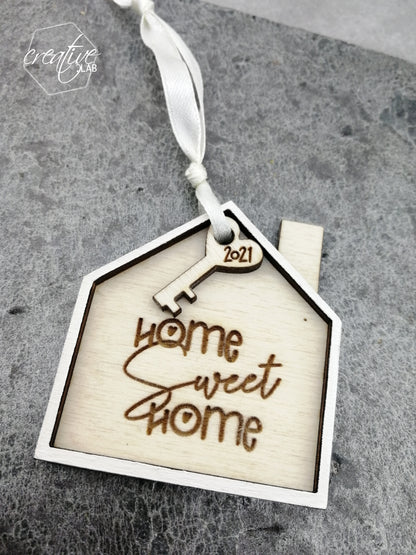 Decorazione Natalizia casetta personalizzabile